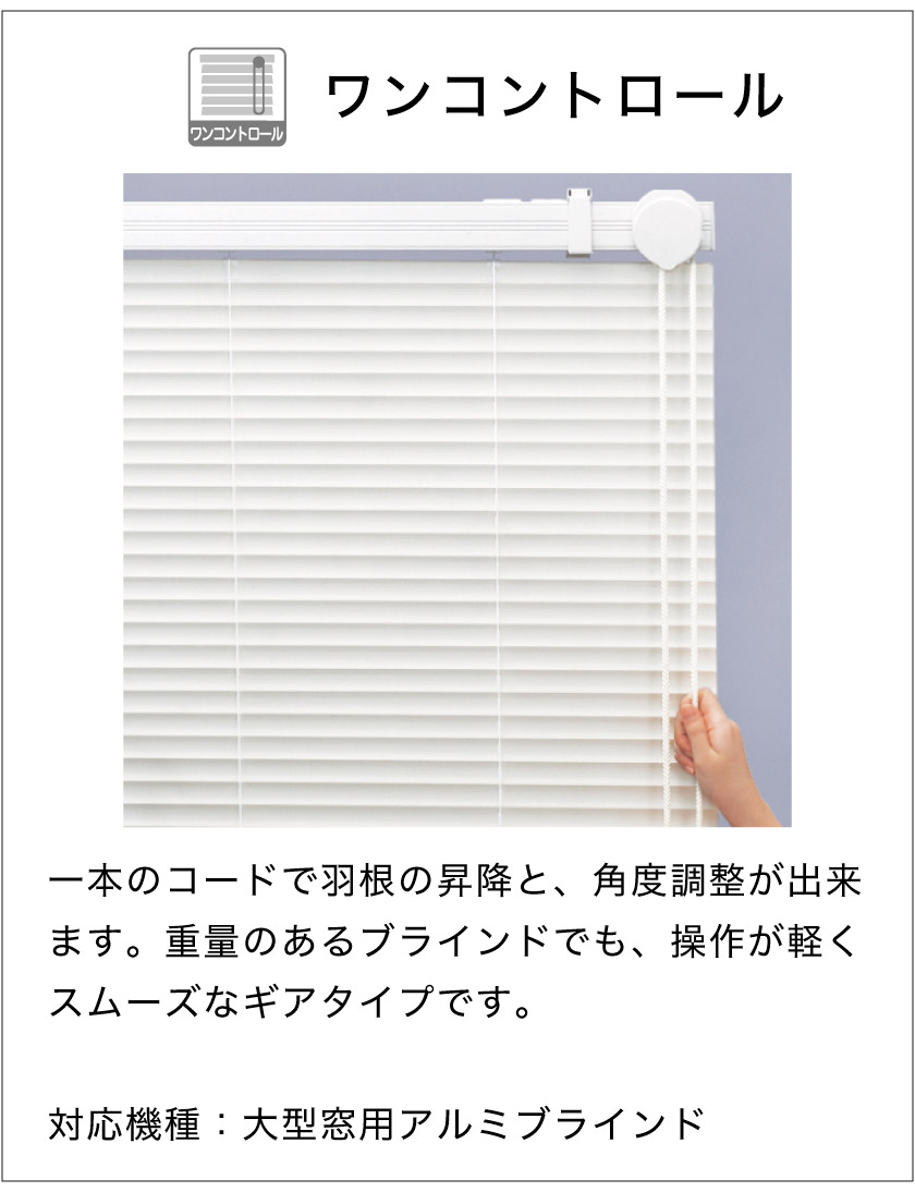 アルミブラインドの操作方法 – ブラインド・オーダーブラインド通販