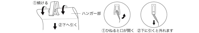 バーチカルブラインド　羽根取り外し方法