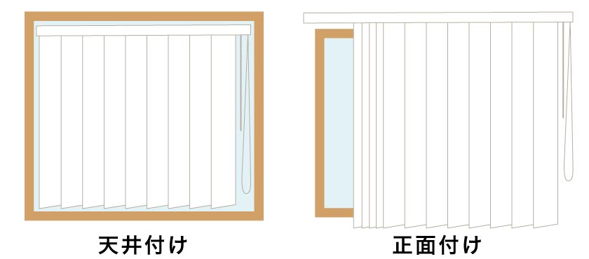 簡単・バーチカルブラインド（縦型ブラインド）取り付け方法 – オーダーブラインド専門店・ブラインド市場
