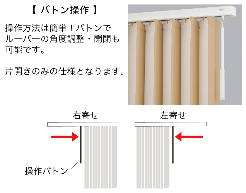 タチカワ ラインドレープ用ルーバー 80枚 (レール、バトンは付きません