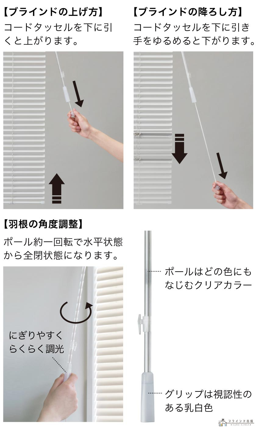 プロ仕様】羽根幅15㎜：耐水アルミブラインド – ブラインド