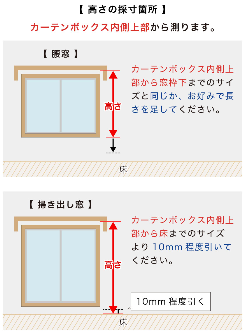 ウッドブラインドの採寸方法・測り方 – ブラインド・オーダー